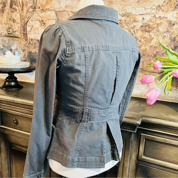 LOFT Gray Women's Jacket - Picture 3 of 5